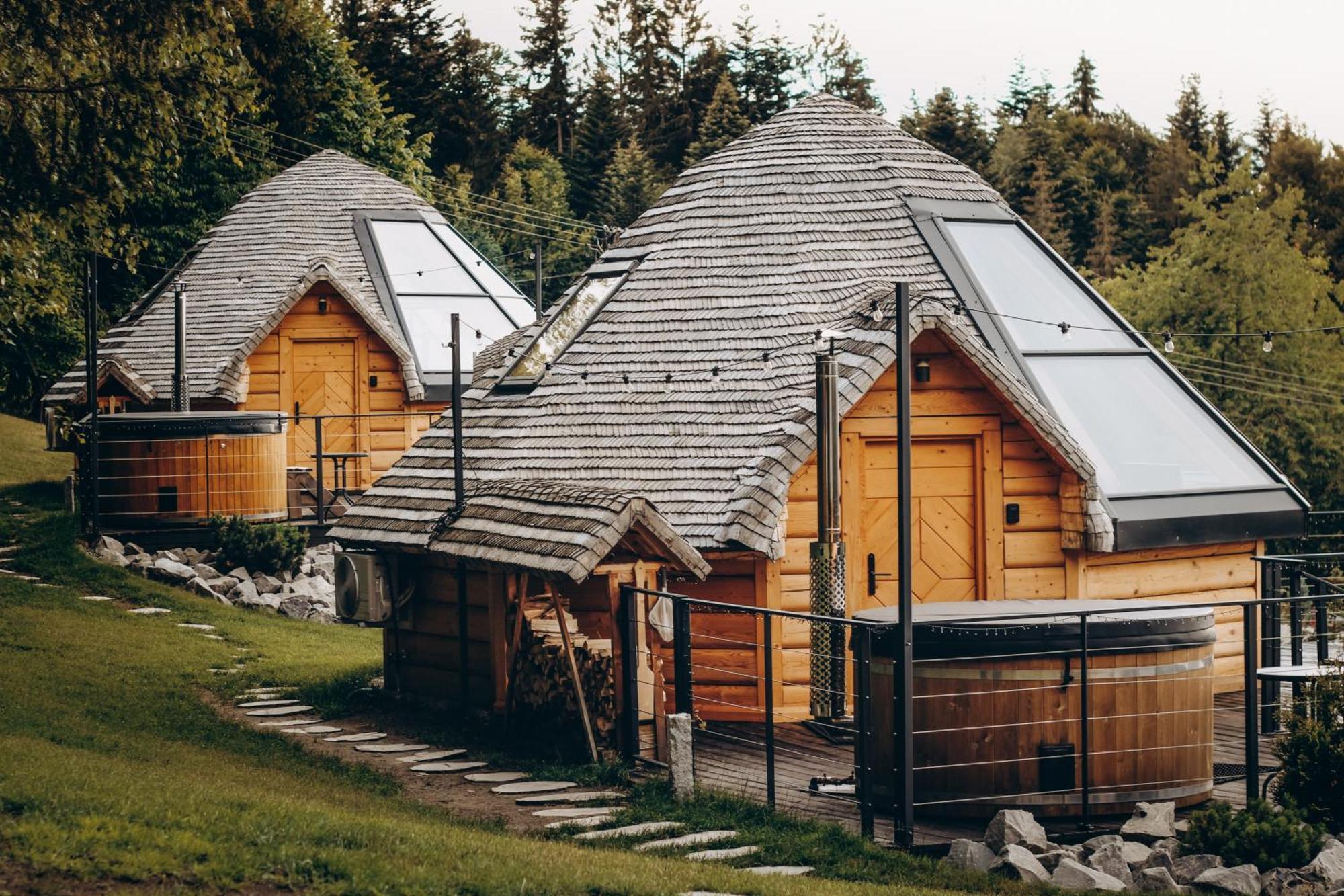 Osada Poli Koniakow - Panoramiczny Domek Nr 1 Z Prywatna Balia I Hydromasazem Koniaków Exterior foto