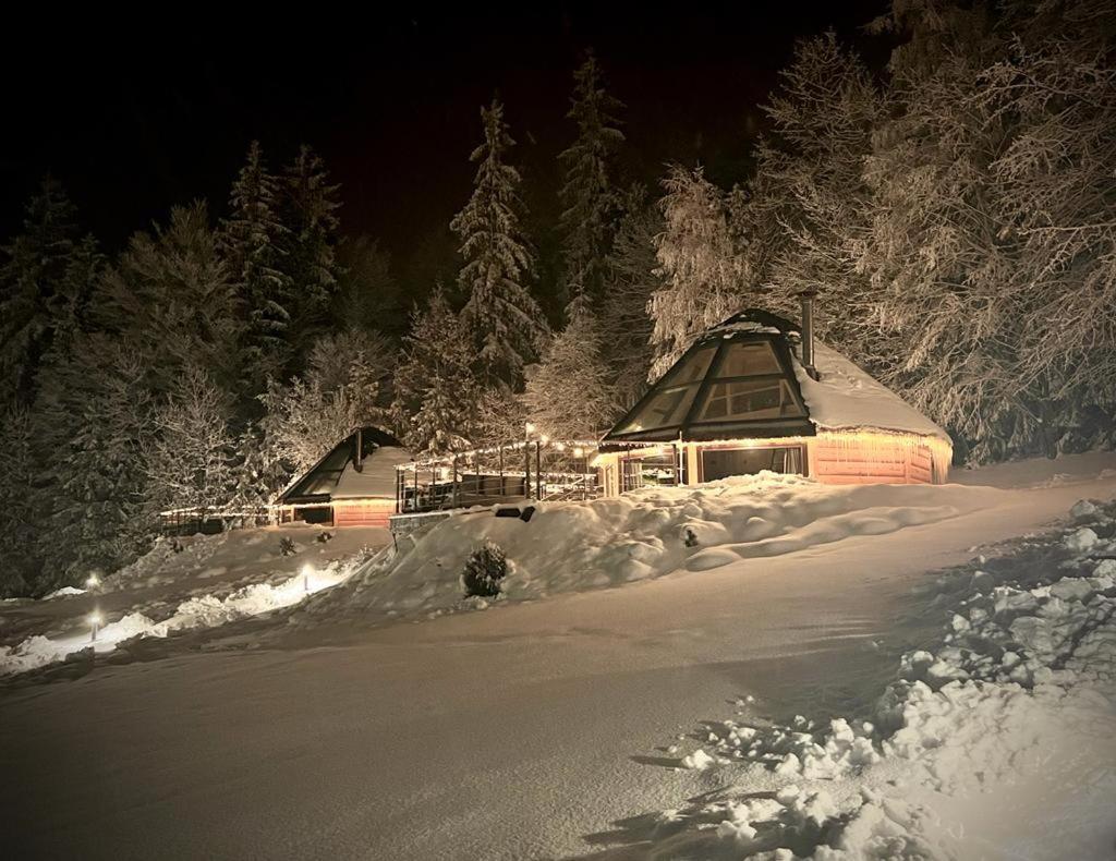Osada Poli Koniakow - Panoramiczny Domek Nr 1 Z Prywatna Balia I Hydromasazem Koniaków Exterior foto